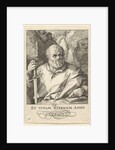 St. Matthias, from Christ, the Apostles and St. Paul with the Creed, ca. 1589 by Hendrik Goltzius