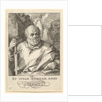 St. Matthias, from Christ, the Apostles and St. Paul with the Creed, ca. 1589 by Hendrik Goltzius