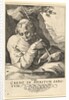 St. Matthew, from Christ, the Apostles and St. Paul with the Creed, ca. 1589 by Hendrik Goltzius