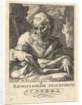 St. Simon, from Christ, the Apostles and St. Paul with the Creed, ca. 1589 by Hendrik Goltzius