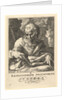 St. Simon, from Christ, the Apostles and St. Paul with the Creed, ca. 1589 by Hendrik Goltzius