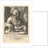 St. Simon, from Christ, the Apostles and St. Paul with the Creed, ca. 1589 by Hendrik Goltzius