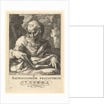 St. Simon, from Christ, the Apostles and St. Paul with the Creed, ca. 1589 by Hendrik Goltzius
