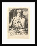 St. Philip, from Christ, the Apostles and St. Paul with the Creed, ca.1589 by Hendrik Goltzius