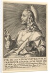 Christ, from Christ, the Apostles and St. Paul with the Creed, ca. 1589 by Hendrik Goltzius