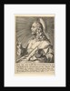 Christ, from Christ, the Apostles and St. Paul with the Creed, ca. 1589 by Hendrik Goltzius
