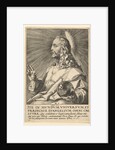 Christ, from Christ, the Apostles and St. Paul with the Creed, ca. 1589 by Hendrik Goltzius