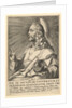 Christ, from Christ, the Apostles and St. Paul with the Creed, ca. 1589 by Hendrik Goltzius