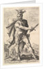 Mucius Scaevola, from the series The Roman Heroes, 1586 by Hendrik Goltzius