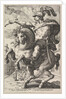 Marcus Curtius, from the series The Roman Heroes, 1586 by Hendrik Goltzius