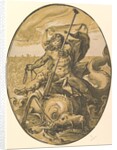 Oceanus, ca. 1589-90 by Hendrik Goltzius