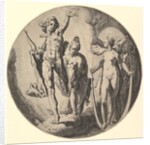 The Fourth Day, from the series The Creation of the World, ca. 1596 by Jan Muller