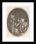 Salome receiving the head of John the Baptist, surrounded by three men and a child bea…, ca. 1610 by Hendrik Goudt