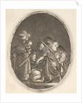 Salome receiving the head of John the Baptist, surrounded by three men and a child bea…, ca. 1610 by Hendrik Goudt