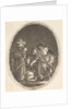 Salome receiving the head of John the Baptist, surrounded by three men and a child bea…, ca. 1610 by Hendrik Goudt