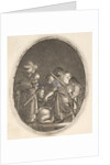 Salome receiving the head of John the Baptist, surrounded by three men and a child bea…, ca. 1610 by Hendrik Goudt