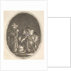 Salome receiving the head of John the Baptist, surrounded by three men and a child bea…, ca. 1610 by Hendrik Goudt