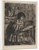 The Reader, ca. 1870 by Henri Jean Augustin de Braekeleer