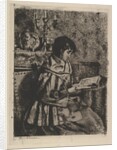 The Reader, ca. 1870 by Henri Jean Augustin de Braekeleer