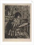 The Reader, ca. 1870 by Henri Jean Augustin de Braekeleer