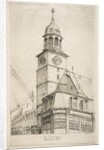 The Post Office, Middle Dutch Church, 1870 by Henry Farrer