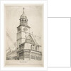 The Post Office, Middle Dutch Church, 1870 by Henry Farrer