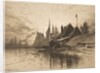 Evening, New York Harbor, 1884 by Henry Farrer