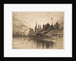 Evening, New York Harbor, 1884 by Henry Farrer