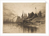 Evening, New York Harbor, 1884 by Henry Farrer