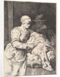 The Sheepshearer, 19th century by Henry Linton