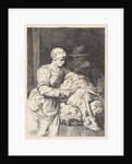 The Sheepshearer, 19th century by Henry Linton