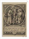 The Crucifixion by Hieronymous Wierix