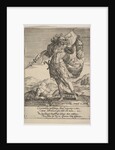Judah with the Head of Adonibezek, from Willem van Haecht, Tyrannorum proemia, 1578, 1578 by Hieronymous Wierix