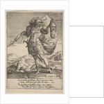 Judah with the Head of Adonibezek, from Willem van Haecht, Tyrannorum proemia, 1578, 1578 by Hieronymous Wierix