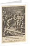 The Preparation of the Cross, before 1619 by Hieronymous Wierix