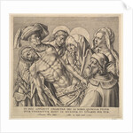 Bearing the Body of Christ, 1586 by Hieronymous Wierix