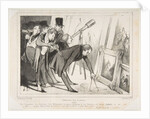 Celebrrrre Jury de Peinture…, published in Le Charivari, March 16, 1840, March 16, 1840 by Honore Daumier