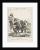 The landscape painters, the first copies nature, the second copies the first, from…, May 12, 1865 by Honore Daumier