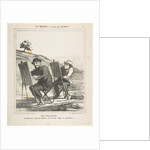 The landscape painters, the first copies nature, the second copies the first, from…, May 12, 1865 by Honore Daumier