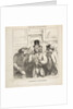 Walk-through of an influential critic, from 'Sketches from the Salon,' published …, June 24, 1865 by Honore Daumier