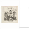 Walk-through of an influential critic, from 'Sketches from the Salon,' published …, June 24, 1865 by Honore Daumier