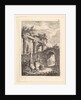 La Statue en Avant les Ruines by Hubert Robert