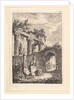 La Statue en Avant les Ruines by Hubert Robert