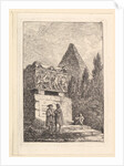Le Sarcophage by Hubert Robert