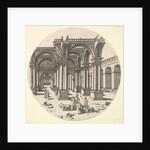 Perspectival View, Temple of Isis, 1551 by Jacques Androuet Du Cerceau