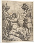 Military Figures outside a City, 1595-1616 by Jacques Bellange