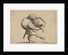 L'Homme Raclant un Gril en Guise de Violo by Jacques Callot