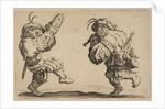 Les Danseurs a la Flute et au Tambouri by Jacques Callot