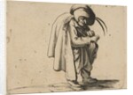 Le Jouer de Vielle, from Varie Figure Gobbi, suite appelée aus…, 1616-22 by Jacques Callot