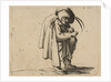 Le Jouer de Vielle, from Varie Figure Gobbi, suite appelée aus…, 1616-22 by Jacques Callot